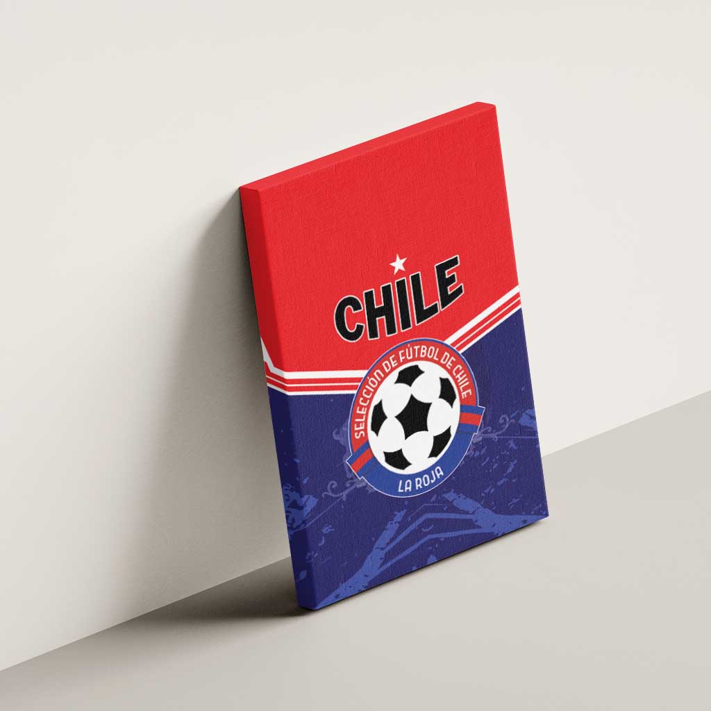 Football Chile Canvas Wall Art Vamos La Roja - Wonder Print Shop
