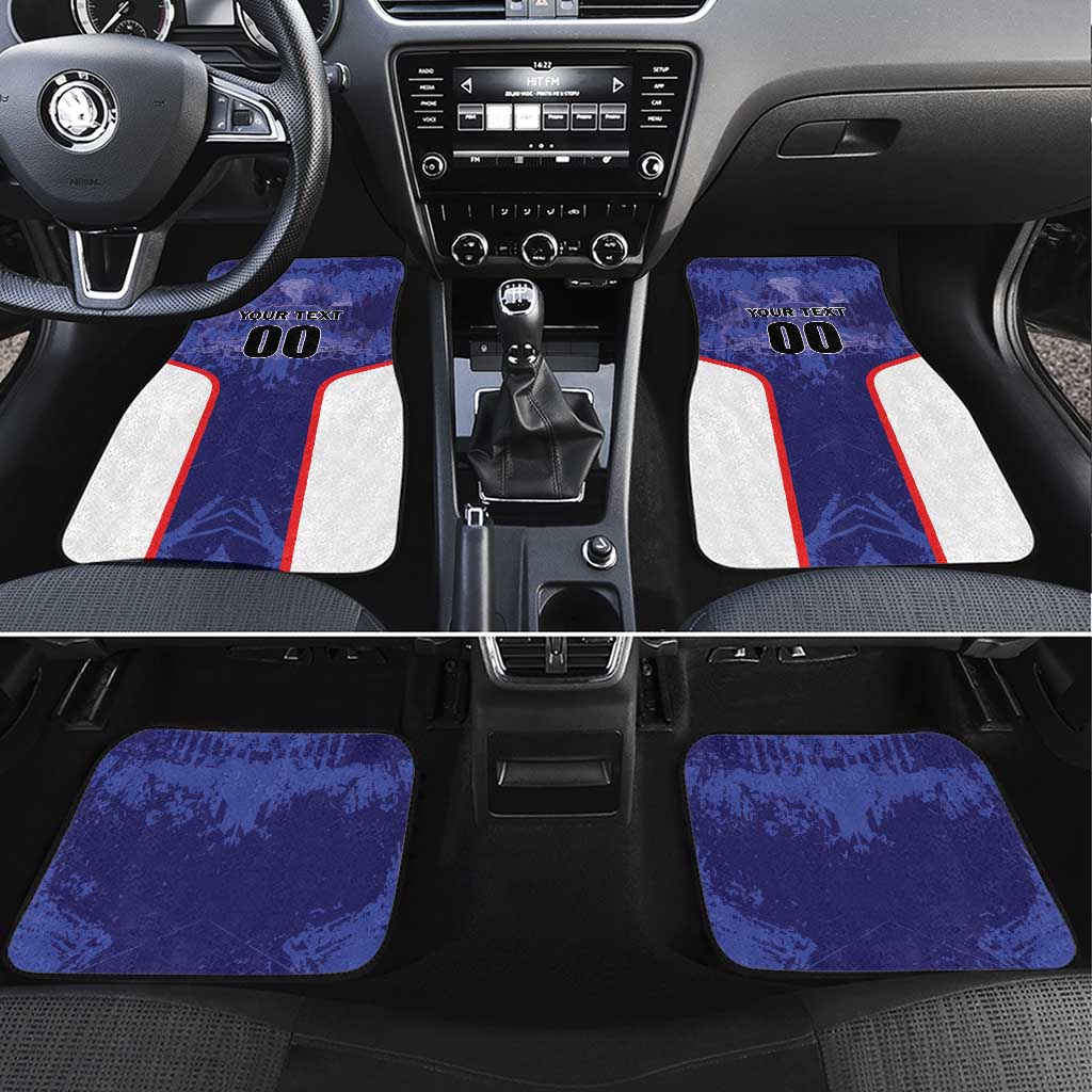 Football Chile Car Mats Vamos La Roja - Wonder Print Shop