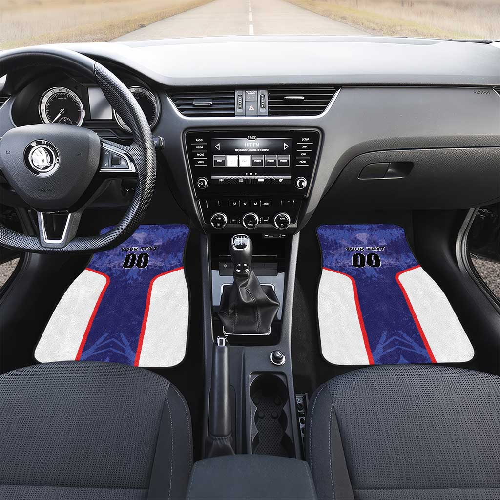 Football Chile Car Mats Vamos La Roja - Wonder Print Shop