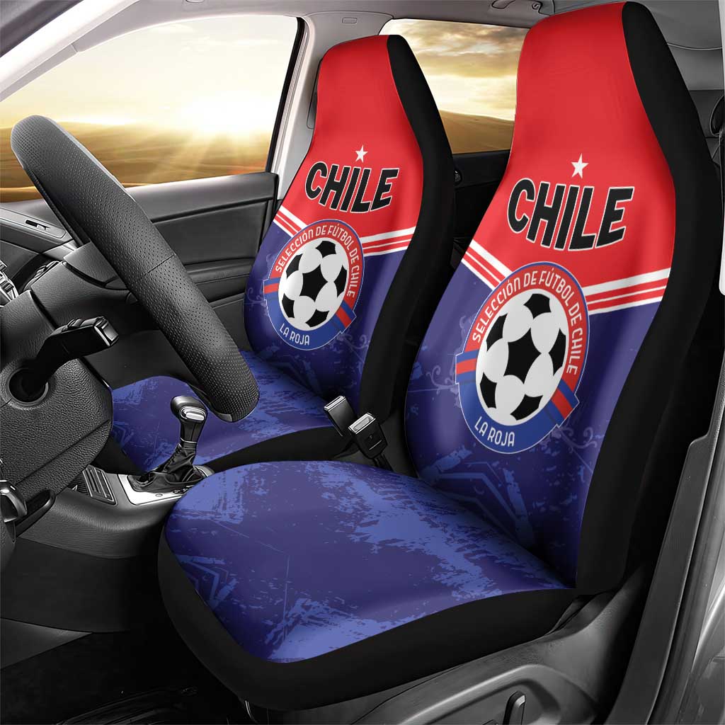 Football Chile Car Seat Cover Vamos La Roja - Wonder Print Shop