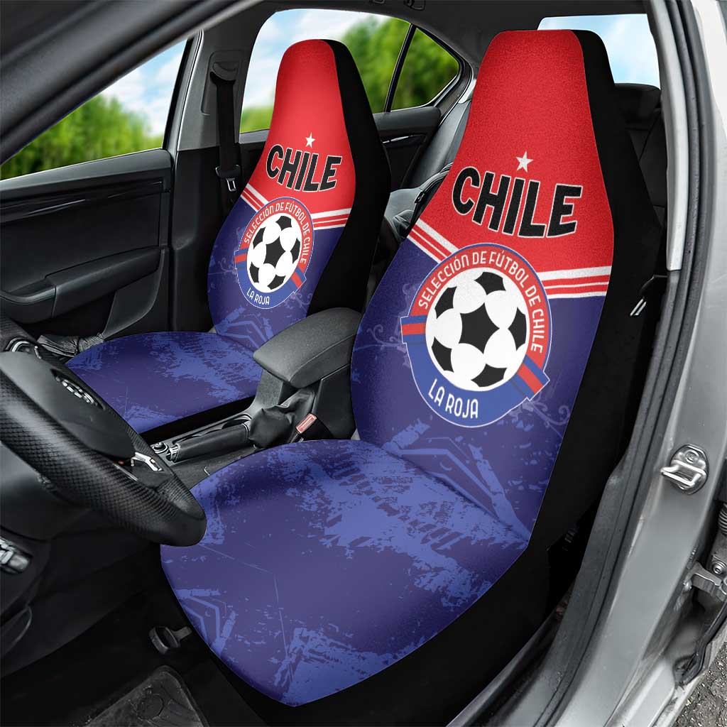 Football Chile Car Seat Cover Vamos La Roja - Wonder Print Shop