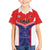 Custom Football Chile Family Matching Long Sleeve Bodycon Dress and Hawaiian Shirt Vamos La Roja - Wonder Print Shop