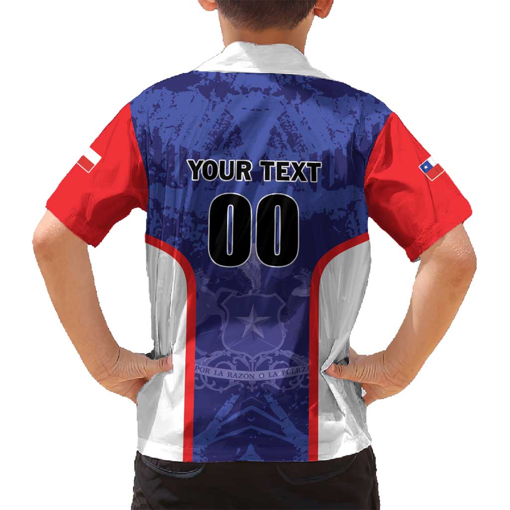 Custom Football Chile Family Matching Puletasi and Hawaiian Shirt Vamos La Roja - Wonder Print Shop