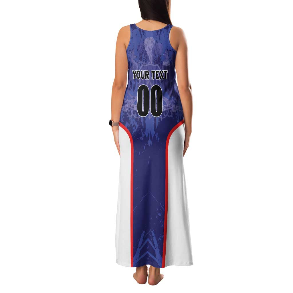 Custom Football Chile Family Matching Tank Maxi Dress and Hawaiian Shirt Vamos La Roja - Wonder Print Shop