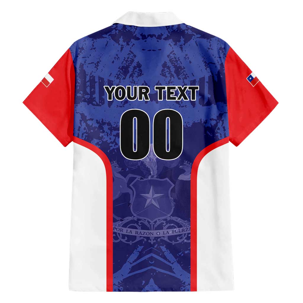 Custom Football Chile Hawaiian Shirt Vamos La Roja - Wonder Print Shop