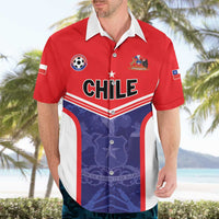 Custom Football Chile Hawaiian Shirt Vamos La Roja - Wonder Print Shop