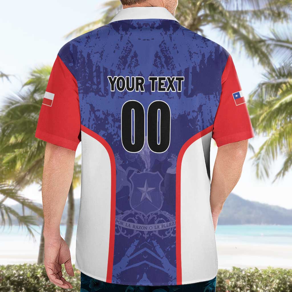 Custom Football Chile Hawaiian Shirt Vamos La Roja - Wonder Print Shop