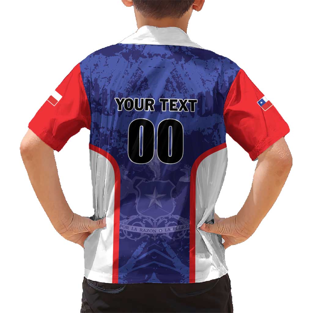 Custom Football Chile Hawaiian Shirt Vamos La Roja - Wonder Print Shop