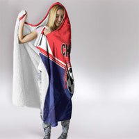 Football Chile Hooded Blanket Vamos La Roja - Wonder Print Shop