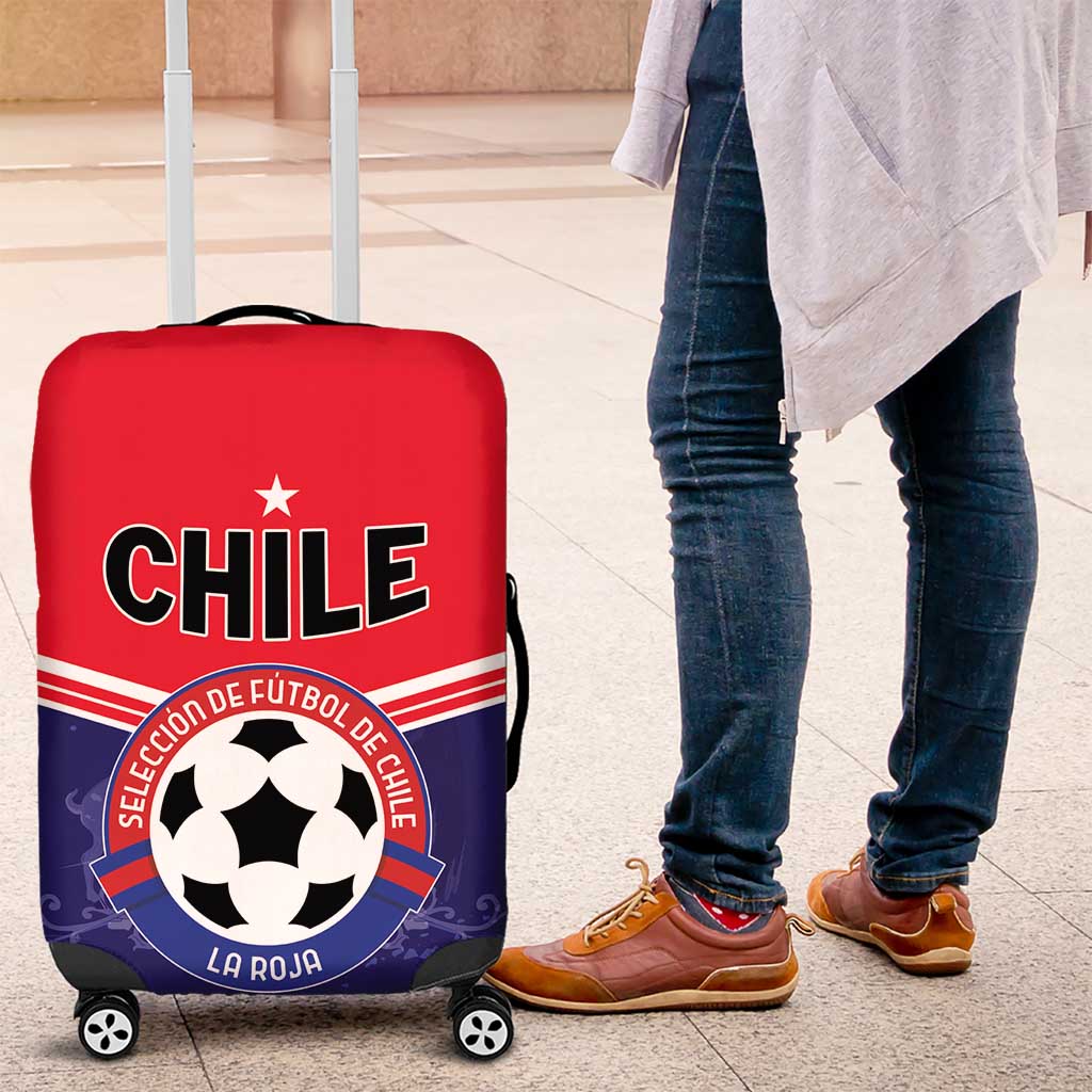 Football Chile Luggage Cover Vamos La Roja - Wonder Print Shop
