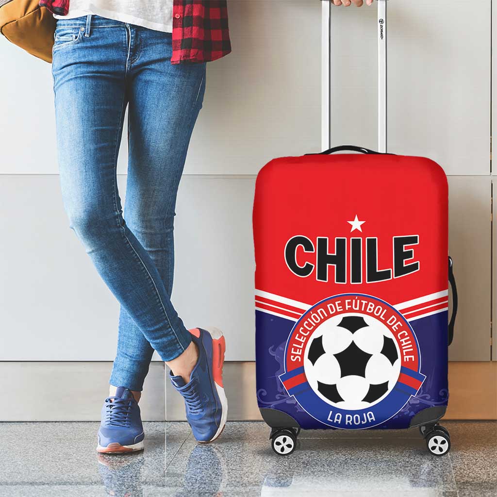 Football Chile Luggage Cover Vamos La Roja - Wonder Print Shop