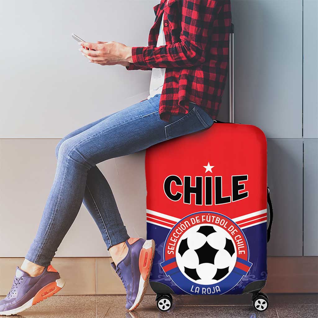 Football Chile Luggage Cover Vamos La Roja - Wonder Print Shop
