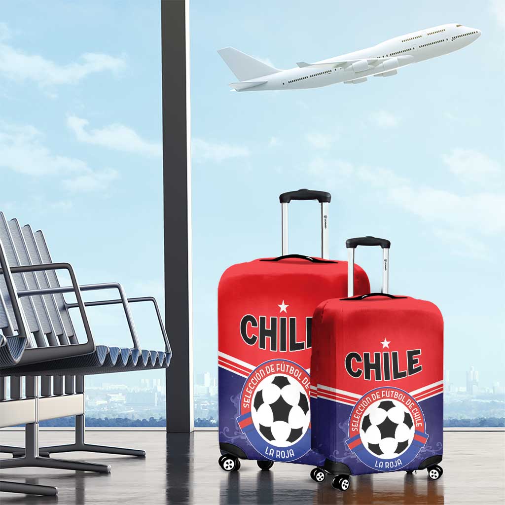 Football Chile Luggage Cover Vamos La Roja - Wonder Print Shop