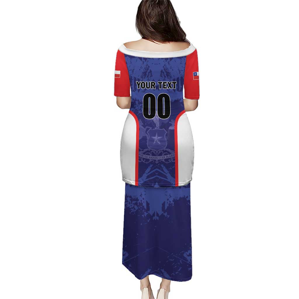 Custom Football Chile Puletasi Vamos La Roja - Wonder Print Shop