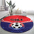 Football Chile Round Carpet Vamos La Roja - Wonder Print Shop