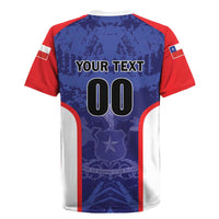 Custom Football Chile Rugby Jersey Vamos La Roja - Wonder Print Shop