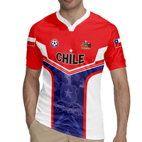 Custom Football Chile Rugby Jersey Vamos La Roja - Wonder Print Shop
