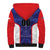 Custom Football Chile Sherpa Hoodie Vamos La Roja - Wonder Print Shop