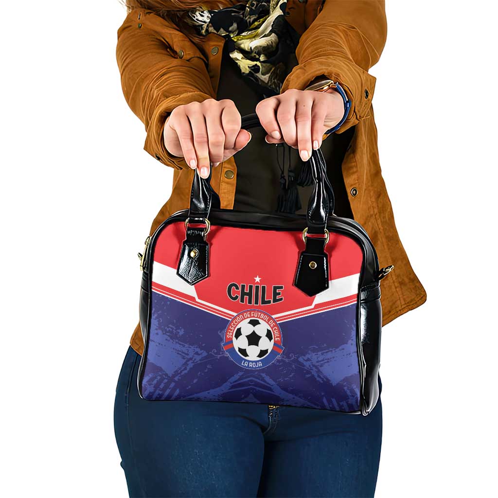 Football Chile Shoulder Handbag Vamos La Roja - Wonder Print Shop