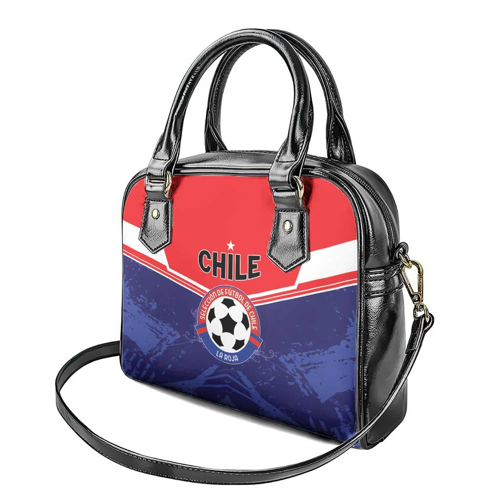 Football Chile Shoulder Handbag Vamos La Roja - Wonder Print Shop