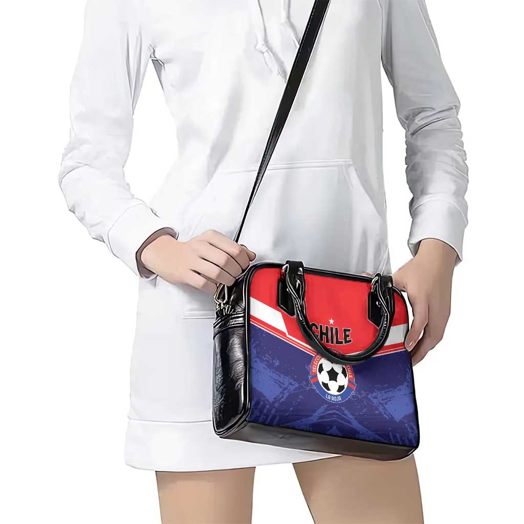 Football Chile Shoulder Handbag Vamos La Roja - Wonder Print Shop