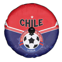 Football Chile Spare Tire Cover Vamos La Roja - Wonder Print Shop