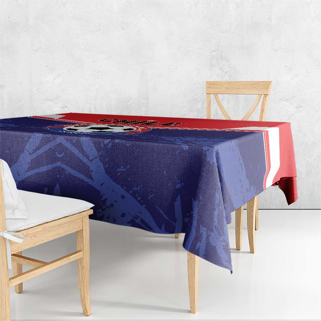 Football Chile Tablecloth Vamos La Roja - Wonder Print Shop
