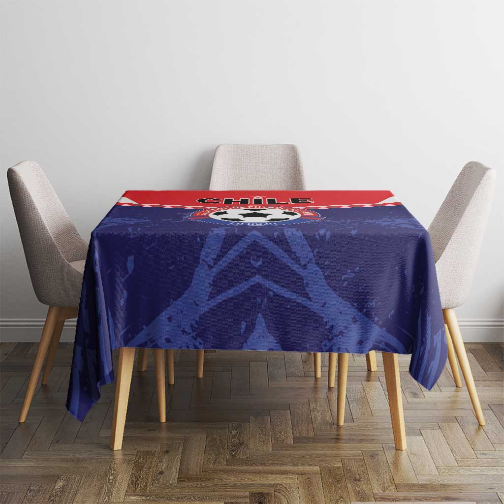 Football Chile Tablecloth Vamos La Roja - Wonder Print Shop