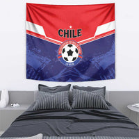 Football Chile Tapestry Vamos La Roja - Wonder Print Shop