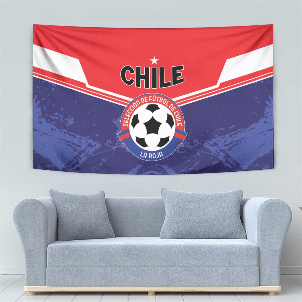Football Chile Tapestry Vamos La Roja - Wonder Print Shop