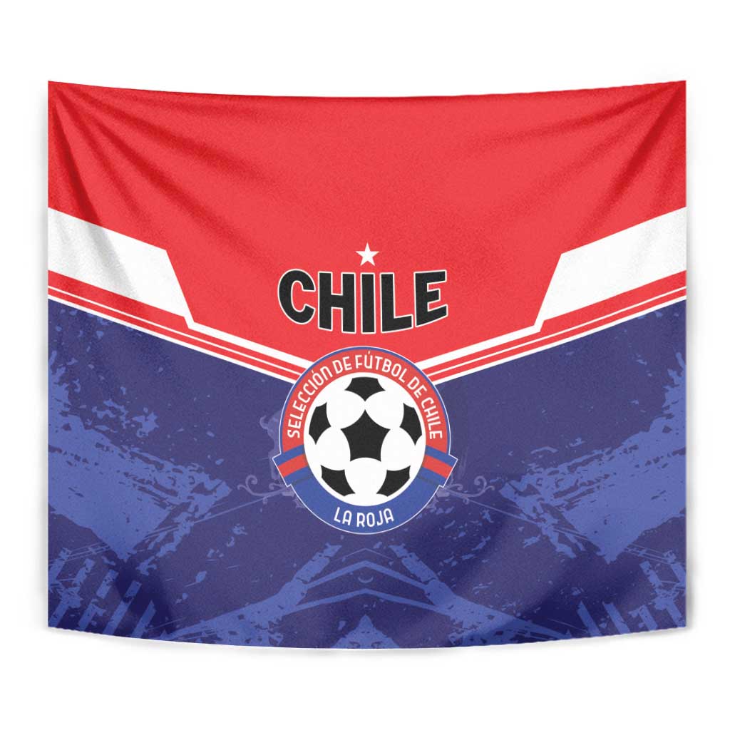 Football Chile Tapestry Vamos La Roja - Wonder Print Shop