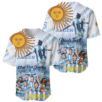 Argentina 2024 Football Champions Baseball Jersey Vamos La Seleccion Otra Vez Juntos - Wonder Print Shop