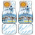 Argentina 2024 Football Champions Car Mats Vamos La Seleccion Otra Vez Juntos - Wonder Print Shop