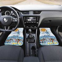 Argentina 2024 Football Champions Car Mats Vamos La Seleccion Otra Vez Juntos - Wonder Print Shop