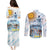 Argentina 2024 Football Champions Couples Matching Puletasi and Long Sleeve Button Shirt Vamos La Seleccion Otra Vez Juntos - Wonder Print Shop