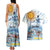 Argentina 2024 Football Champions Couples Matching Tank Maxi Dress and Hawaiian Shirt Vamos La Seleccion Otra Vez Juntos - Wonder Print Shop
