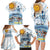 Argentina 2024 Football Champions Family Matching Long Sleeve Bodycon Dress and Hawaiian Shirt Vamos La Seleccion Otra Vez Juntos - Wonder Print Shop