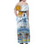 Argentina 2024 Football Champions Family Matching Off Shoulder Maxi Dress and Hawaiian Shirt Vamos La Seleccion Otra Vez Juntos - Wonder Print Shop