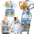 Argentina 2024 Football Champions Family Matching Short Sleeve Bodycon Dress and Hawaiian Shirt Vamos La Seleccion Otra Vez Juntos - Wonder Print Shop