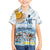 Argentina 2024 Football Champions Family Matching Short Sleeve Bodycon Dress and Hawaiian Shirt Vamos La Seleccion Otra Vez Juntos - Wonder Print Shop