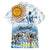 Argentina 2024 Football Champions Family Matching Summer Maxi Dress and Hawaiian Shirt Vamos La Seleccion Otra Vez Juntos - Wonder Print Shop
