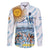 Argentina 2024 Football Champions Family Matching Summer Maxi Dress and Hawaiian Shirt Vamos La Seleccion Otra Vez Juntos - Wonder Print Shop