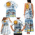 Argentina 2024 Football Champions Family Matching Tank Maxi Dress and Hawaiian Shirt Vamos La Seleccion Otra Vez Juntos - Wonder Print Shop