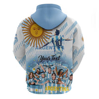 Argentina 2024 Football Champions Hoodie Vamos La Seleccion Otra Vez Juntos - Wonder Print Shop