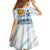 Argentina 2024 Football Champions Kid Short Sleeve Dress Vamos La Seleccion Otra Vez Juntos - Wonder Print Shop