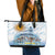 Argentina 2024 Football Champions Leather Tote Bag Vamos La Seleccion Otra Vez Juntos - Wonder Print Shop
