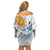 Argentina 2024 Football Champions Off Shoulder Short Dress Vamos La Seleccion Otra Vez Juntos - Wonder Print Shop