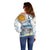 Argentina 2024 Football Champions Off Shoulder Sweater Vamos La Seleccion Otra Vez Juntos - Wonder Print Shop