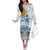 Argentina 2024 Football Champions Off The Shoulder Long Sleeve Dress Vamos La Seleccion Otra Vez Juntos - Wonder Print Shop