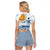 Argentina 2024 Football Champions Raglan Cropped T Shirt Vamos La Seleccion Otra Vez Juntos - Wonder Print Shop